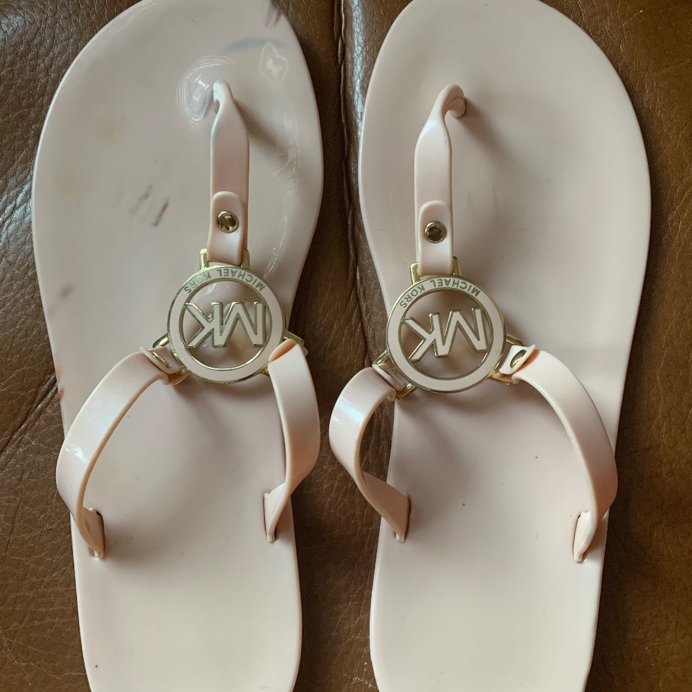 Michael Kors jelly sandals